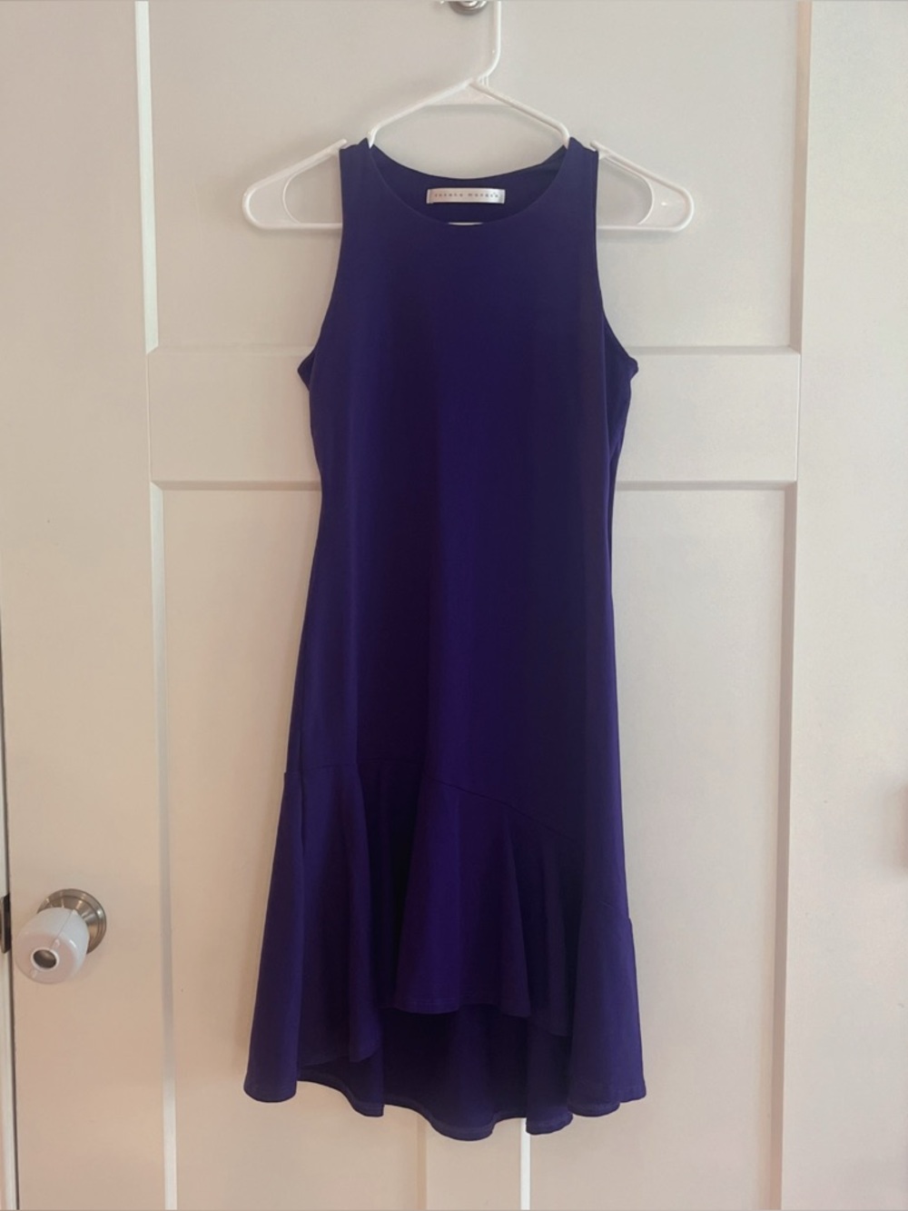 susana monaco purple dress size small